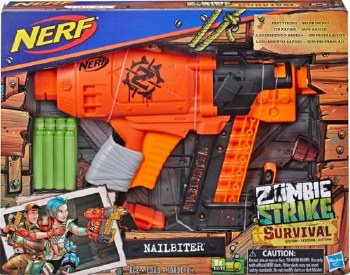 NERF ZOMBIE NAILBITER ZOOM AND