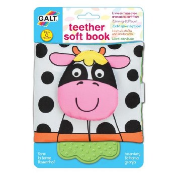 GALT TEETHER SOFT BOOK - FARM