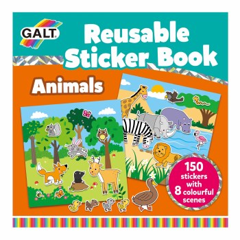 GALT REUSAB STICKER BOOK ANIML