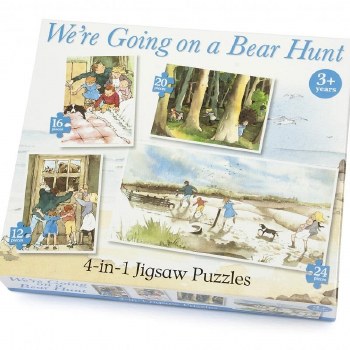4425 4 IN 1 BEAR HUNT JIGSAW