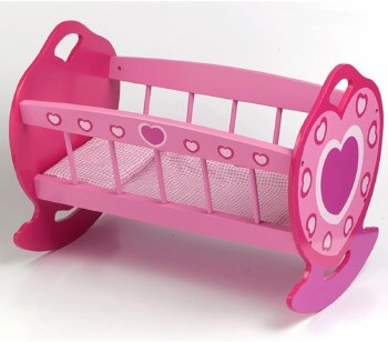 DOLLS WORLD ROCKING CRADLE
