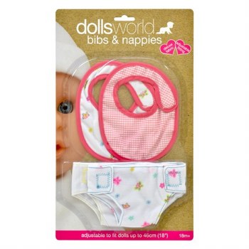DW DELUXE BIBS &amp; NAPPIES SET