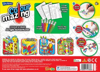 COLOURMAZING 3D JUNGLE ADVENTU