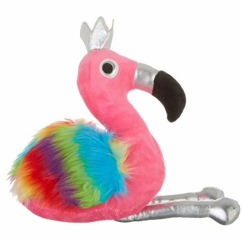 60CM FLAMINGO WITH RANBOW WING