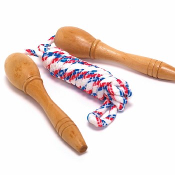 SKIPPING ROPE WOODEN