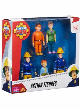 FIREMAN SAM FIG 5 PK
