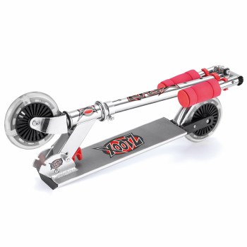 XOOTZ LED SCOOTER-RED