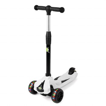 XOOTZ LED WHEEL SCOOTER WHITE