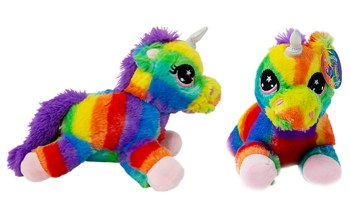 PLUSH MULTI COLOURED UNICORNS