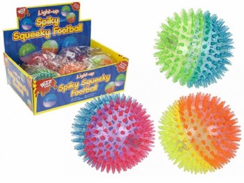 LIGHT UP SPIKEY BALL