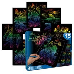 LARGE ENGRAVING ART SET