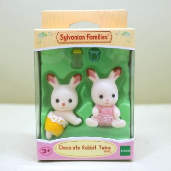 5080 SYL CHOCO RABBIT TWINS ST