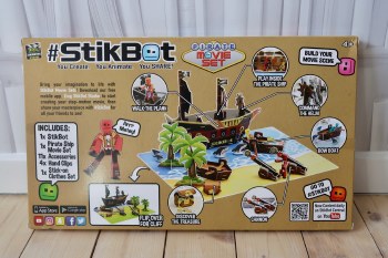 STIKBOT PIRATE MOVIE SET