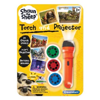 SHAUN THE SHEEP TORCH &amp; PROJEC