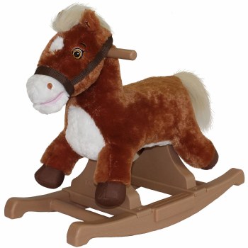 BABYLO ROCKING HORSE BROWN