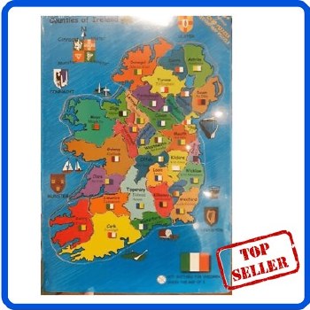 100 PCE MAP OF IRELAND