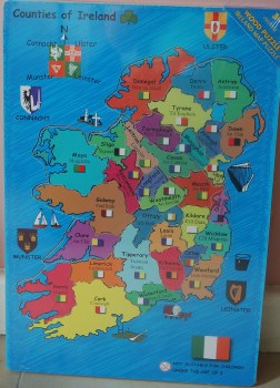 IRELAND MAP PUZZLE