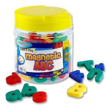 CLEVER KID TUB 68 MAGNETIC ABC