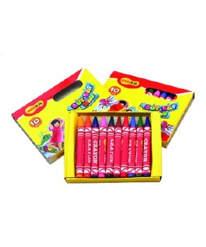 WOC 10 WAX CRAYONS