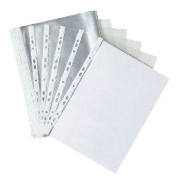 A4 PUNCHED POCKETS PKT 80
