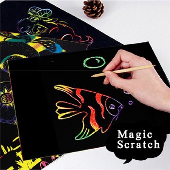 MAGIC SCRATCH PAPER SURFING