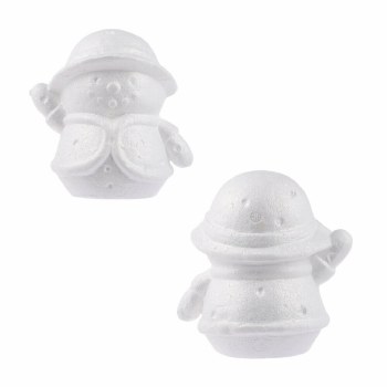 ICON STYROFOAM SNOWMAN 22CM