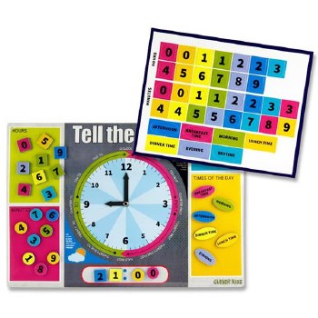 CLEVER MAGNETIC CLOCK BOARD