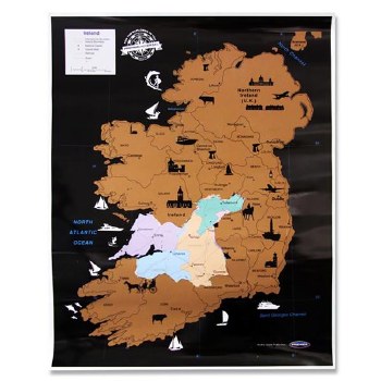 SCRATCH IRELAND MAP