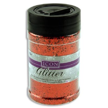ICON GLITTER TEMPERA RED