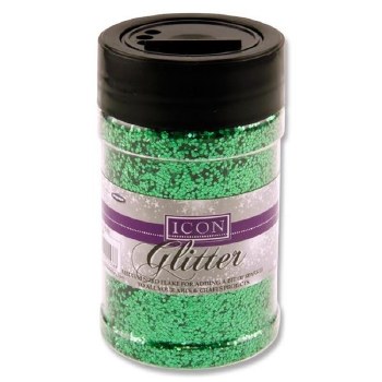ICON GLITTER TEMPERA GREEN