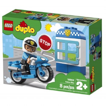 10900 DUPLO POLICE BIKE