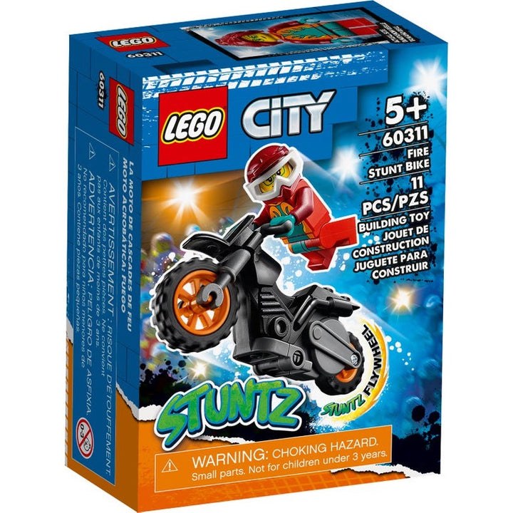 60311 CITY FIRE STUNT BIKE