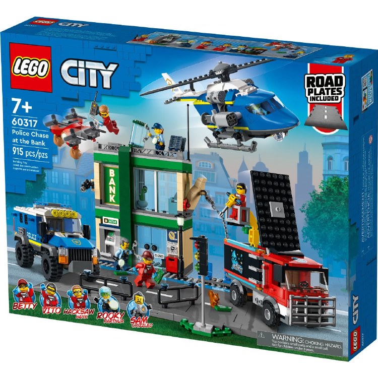 60317 CITY POLICE CHASE AT THE