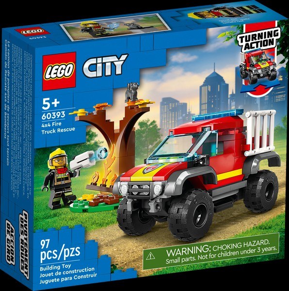 60393 4X4 FIRE TRUCK RESCUE