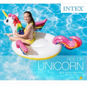 INTEX UNICORN RIDE ON