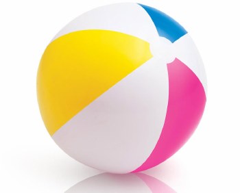 GLOSSY BEACH BALL
