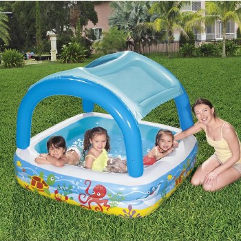 BESTWAY CANOPY PLAY POOL