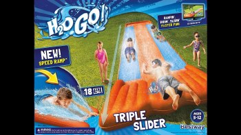 H2O GO TRIPLE WATER SLIDE