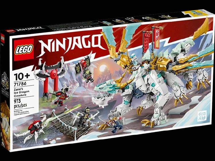 71786 ZANES ICE DRAGON CREATUR