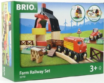 BRIO FARM RAILWAY SET