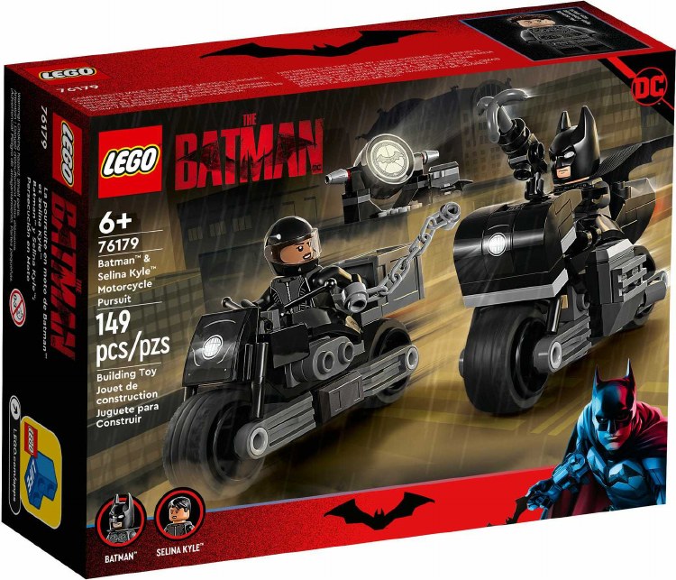 76179 BATMAN &amp; KYLE MOTORCYCLE