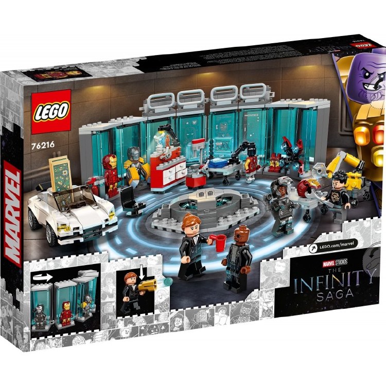 76216 IRON MAN ARMOURY