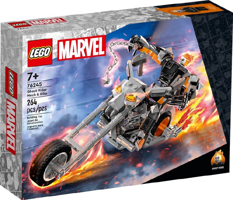 76245 GHOST RIDER MECH &amp; BIKE