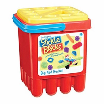 STICKLE BRICKS BIG RED BUCKET