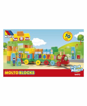 MOLTO TRAIN + 70 BLOCKS