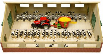 KIDS GLOBE CATTLE SHED WITH