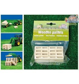 8 WOODEN PALLETS