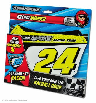 TURBOSPOKE RACING NUMBER