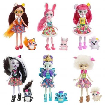 ENCHANTIMALS DOLL &amp; ANIMALS