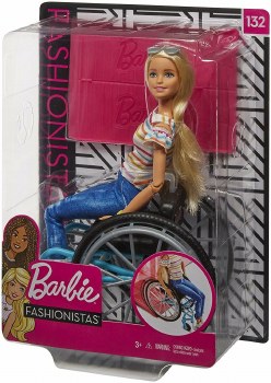 BRB FASH DOLL &amp; WHEELCHAI 1